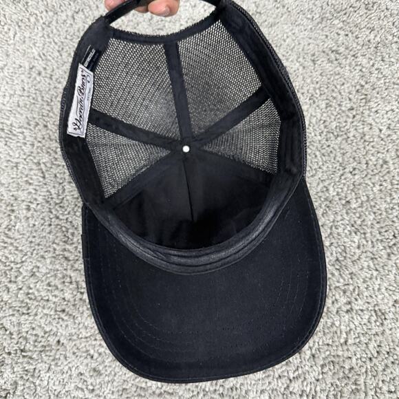 Goorin Bros Gorilla Hat Cap Snap Back Black Trucker Mesh Patch Mens One Size - Picture 9 of 12